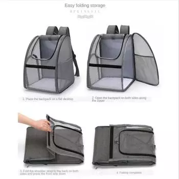 Рюкзаки для кошек, дышащая сумка-переноска для кошек, рюкзак для собак, сумка на плечо для маленьких собак, переносная дорожная сумка для кошек, товары для животных чёрный