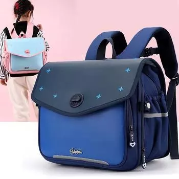 Рюкзаки из полиуретана и нейлона большой вместимости для детей защищают позвоночник, уменьшают давление, светоотражающие ремни, высококачественный рюкзак