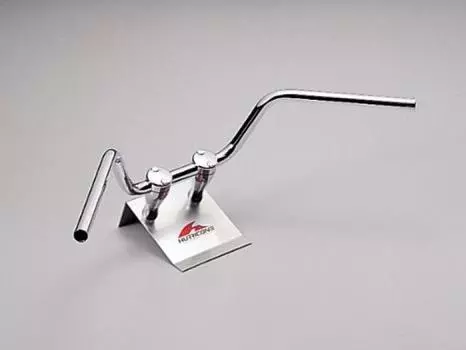 HURRICANE Руль дюймовый 150 вверх 2-я модель Хромированный P7/8 HB0012C-01 серебряный