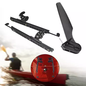 Руль каяка с педалями для подножек, регулируемые подножки для водного транспорта
