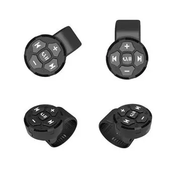 Руль медиа-контроллер мотоцикл/велосипед беспроводной Bluetooth 5.3 руль пульт дистанционного управления кнопка дистанционного управления шлем наушники United States