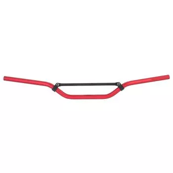 Руль ZETA RACING COMP, двойной стандартный диаметр, общее назначение, 800 мм, 90 мм, 78 мм. В комплект входит заглушка руля красного цвета F4391, модель Dirt Freak DIRTFREAK. красный