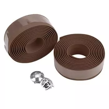 Рулевая лента для велосипедного руля EVA, легкая обмотка для шоссейного велосипеда, кофейная чёрный