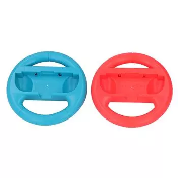 Рулевое колесо эргономичный игровой контроллер гоночный руль ручка для Switch JoyCon разноцветный