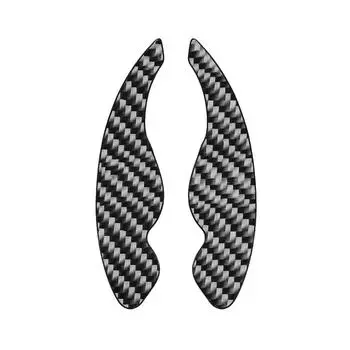 Рулевое колесо из углеродного волокна, подрулевые лепестки переключения передач для Jaguar XE XF XEL F-Type F-Pace