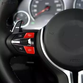 Рулевое колесо M M1 M2 крышка переключателя кнопок для BMW M3 M4 M5 M6 X5M X6M F80 F82 F83 F10 F06 F15 F16 и 3 серии E90 E92 E93 M3 красный