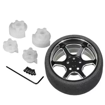 Рулевое колесо SP с глубоким ободом, 6 спиц [BK] [модель Eagle] [#3029-6S-BK]