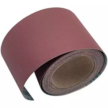 Рулон наждачной ткани шириной 4,5 дюйма, 32,8 фута, длинный, готовый к резке, готовый к намотке, рулоны абразивной наждачной бумаги для шлифовальной бумаги для столярных работ по металлу, дереву, стеклу 60 Grit