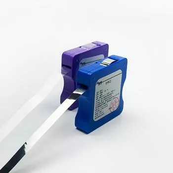 Рулон полосок для реставрации зубов из прозрачной смолы и матрицы из нержавеющей стали 15mm 0.05mm 9.5mm фиолетовый