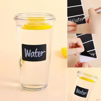 Рулон съемных наклеек для письма на меловую доску Этикетки для дома и кухни Этикетки 120/roll