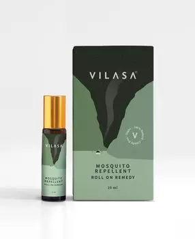 Рулонный репеллент от комаров VILASA не содержит ДЭТА Легко наносится с легким ароматом (10 мл) 10 ml