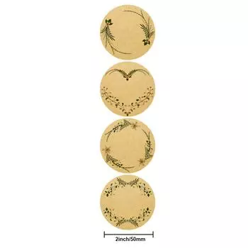 Рулоны этикеток Наклейки с кошками Круглые свадебные приглашения X126 A02-500pcs-5cm