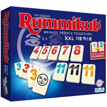 Rummikub Double XL, настольная игра, представительница Кореи