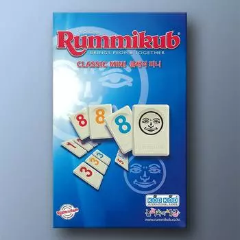 Руммикуб Классик Мини — популярная корейская настольная игра.