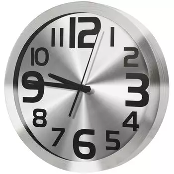 RUMOKI настенные часы Модернизация настенные часы закаленные устойчивые к падениям бесшумные часы с непрерывной секундной стрелкой 12 дюймов настенные часы на батарейках подходят для