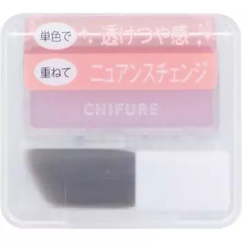 Румяна Chifure Powder Blush, оттенок 300 Skin Makeup Нанесите небольшое количество на кисть и распределите по щекам.. Макияж кожи