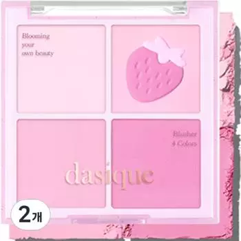 Румяна Daisyk Blending Mood Cheek 11 г, 06 Berry Smoothie, 2 шт.