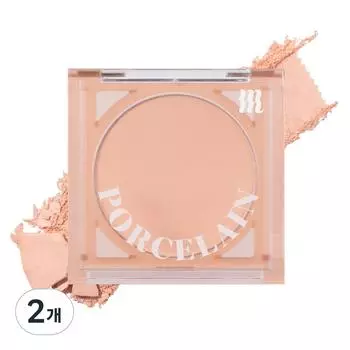 Румяна для щек Merge Porcelain Cheek Blusher 4,2 г, потрясающий коралловый, 2 шт.
