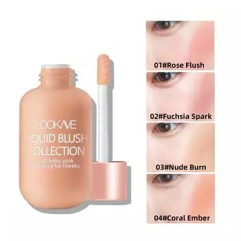 Румяна для стойкого увлажняющего макияжа 01#Rose Flush