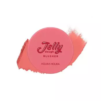 Румяна Jelly Doe Strawberry Holika Holika Mochi Cheek Пушистые снаружи и увлажняющие от желе до пудры Прозрачные [HOLIKA HOLIKA] (АД03