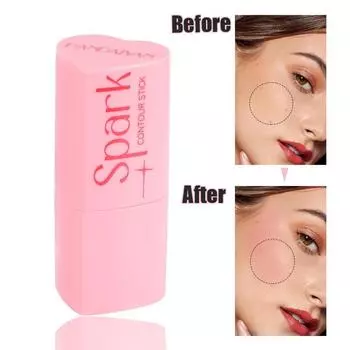 Румяна кремовые для хайлайтера перламутровые румяна Handaiyan для осветления лица Fine Flash Contour Stick для макияжа 01#
