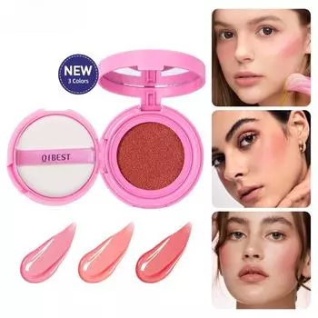 Румяна-кушоны Матовые, естественно осветляют румяную кожу Нюдовый макияж Румяна Жидкие Контурирующие Средства для Лица