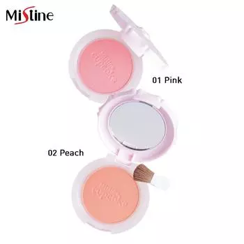 Румяна Mistine Cupcake - тайский косметический макияж розовый