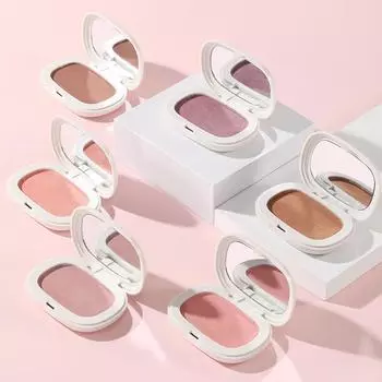 Румяна Monochrome Mud Contour Matte Natural Cheek Tint Purple Taro Low Saturation Waterproof Soft Contouring Cream Cosmetics