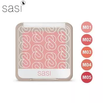 Румяна Sasi Girls Can Be Bold, 6 г. M01 - M05 - Тайская косметика M01 Talented Pink