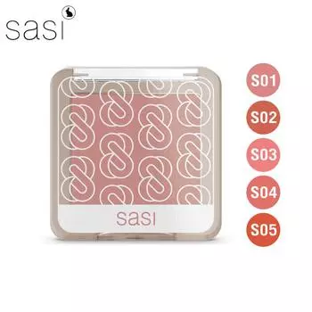 Румяна Sasi Girls Can Shine, 6 г. S01 - S05 - Тайская косметика S01 Unusual Pink