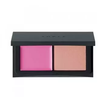 Румяна Three THREE Three Blown Away Blush Duo 5 цветов