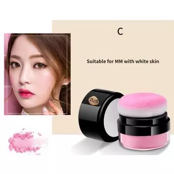 Румяна Высокопигментированный макияж для лица Нежная текстура Удобный нераздражающий макияж Здоровье Красота D