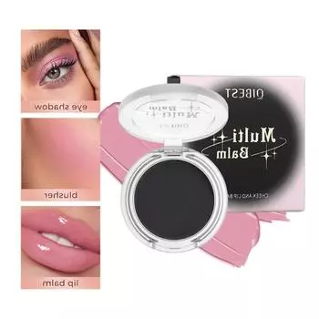 Румяна Warm Change Black Clear Crystal, меняющие цвет губ и щек 3.5g