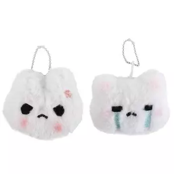 Румяный злой кролик плюшевый кролик брелок мультфильм кролик сумка кулон друзья подарки на день рождения A