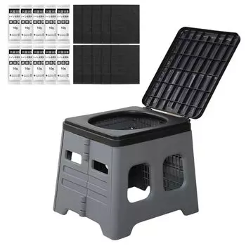 RUNELVES Портативный Портативный Грузоподъемность Аварийной Бедствия Включает Полностью Нет Хранит Легко Предотвращать Бедствия Для Медсестринского Энергетического Строительства серый