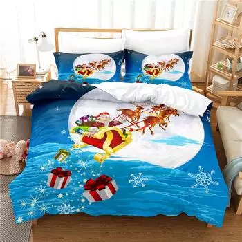 Running Carriage Bedding Set Duvet Cover Set 3d Bedding Digital Printing Bed Linen Queen Size Bedding Set Fashion Design EU single(135x200cm)