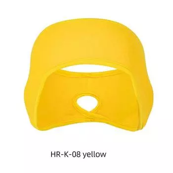 Running Device Head Protection Cover Velvet Cycling Hair Band Hair Band Ear Protection Grain Thermal and Windproof Outdoor Shake Velvet. Soft HR-K-08 yellow All yards