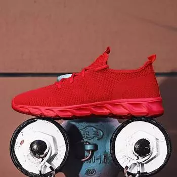 Running Shoes Breathable Lightweight Male Mesh Shose Classic Non-Slip Rubber Casual Shose Men Shose For Sale Mens White Sneakers 42 чёрный