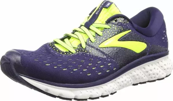 Running Shoes Glycerin 16 Glycerin 28 cm D [Brooks] Men s Navy/Yellow/White