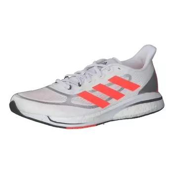 Кроссовки LEJ22 Обувь Черный см [Adidas] Supernova+ Женские Белый/Солнечно-красный/Core (2860 финансовый год) 23,0