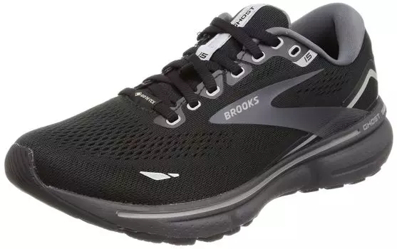 Кроссовки для бега Кроссовки Ghost 15 BRM 3943 Черный см D [Brooks] Gore-Tex Мужские 25.5 чёрный