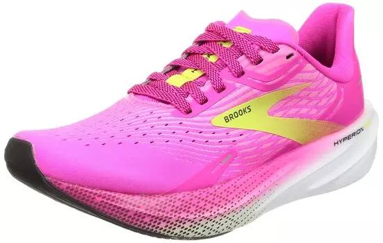 Running Shoes Sneakers Hyperion Max BRW 3772 cm B [Brooks] Women s Pink/Yellow 26.0