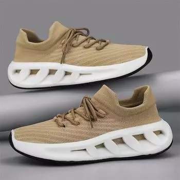 Running Sneakers Male Fashion Sports Walking Men Shoes Breathable Platform Sneaker Outdoor Fitness Trainers Jogging Casual Shoe 39 чёрный