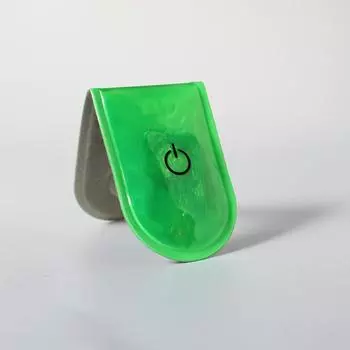 Running Strobe Cycling Bike Reflective Magnetic Clip Warning Reflector Outdoor Sports LED Light