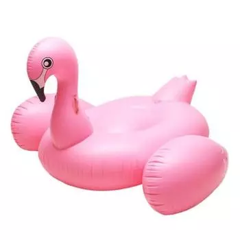 Трубка Runwave Flamingo + ремонтная заплатка, розовая, 1 комплект, корейские водные развлечения