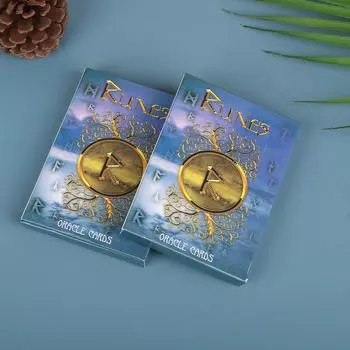 Руны Oracle Card Таро Семейная вечеринка Пророчество Гадание Настольная игра Психическая карта