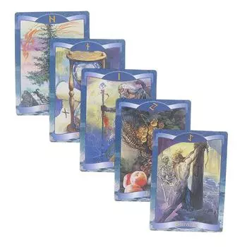 Руны Oracle Card Таро Семейная вечеринка Пророчество Гадание Настольная игра Психическая карта