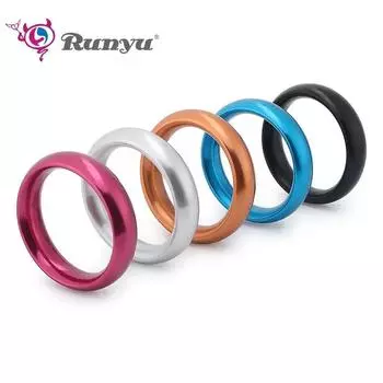 Runyu мужские металлические мошоночные ограничители для взрослых и мужчин, кольцо на член, блокатор обрезания, задержка эякуляции, секс-игрушки 40mm