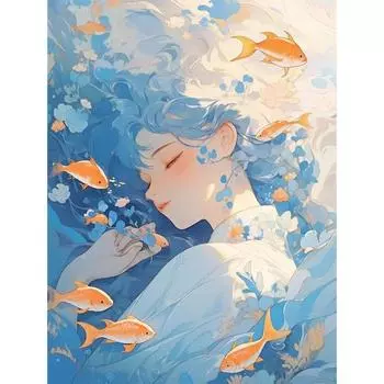 Ruopoty 40X50 см картина маслом по номерам DIY краска по номерам на холсте домашний декор безрамная цифровая живопись 40x50cm NO Frame