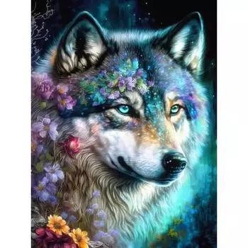 Ruopoty 40x50 см картина по номерам для взрослых картины по номерам холст рисунок животных настенная живопись декор DIY подарок 40x50cm NO Frame
